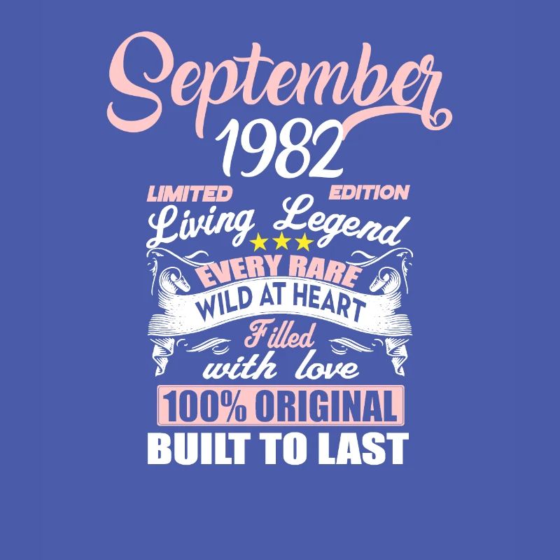 September 1982 - 40th birthday gift. Awesome.