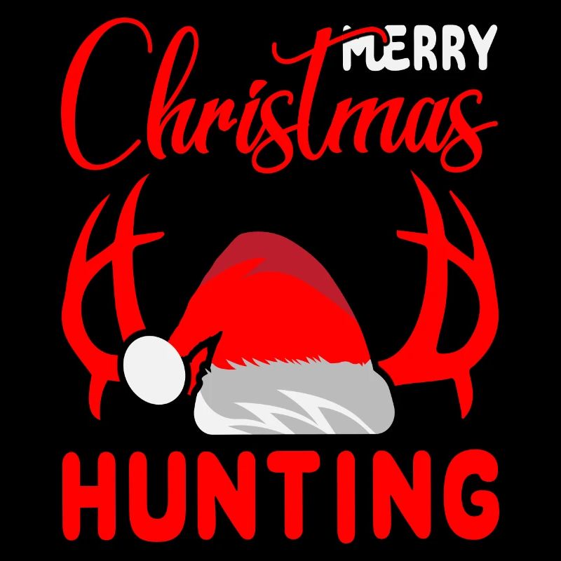 Joyeux Noël tenue de chasse