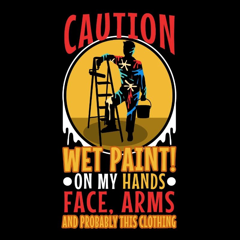 Wet paint
