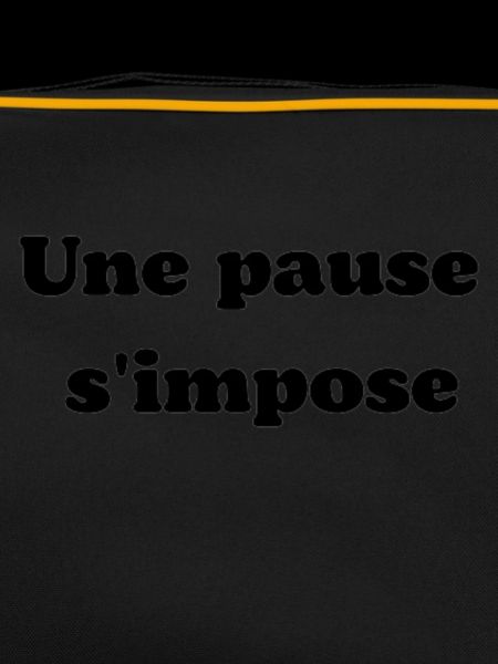 Une pause s'impose