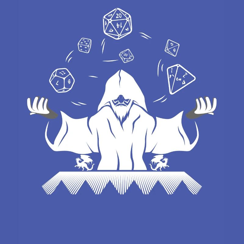 Game Master DM GOD D20 Wizard Tabletop Rollenspiel