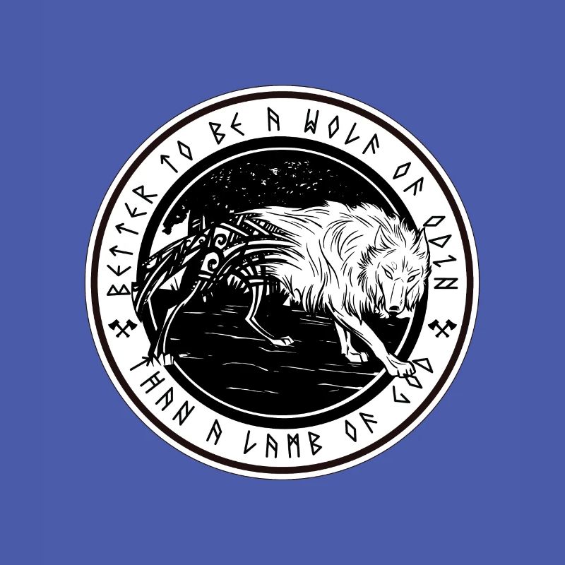 Lieber ein Wolf Odins als ein Lamm Gottes