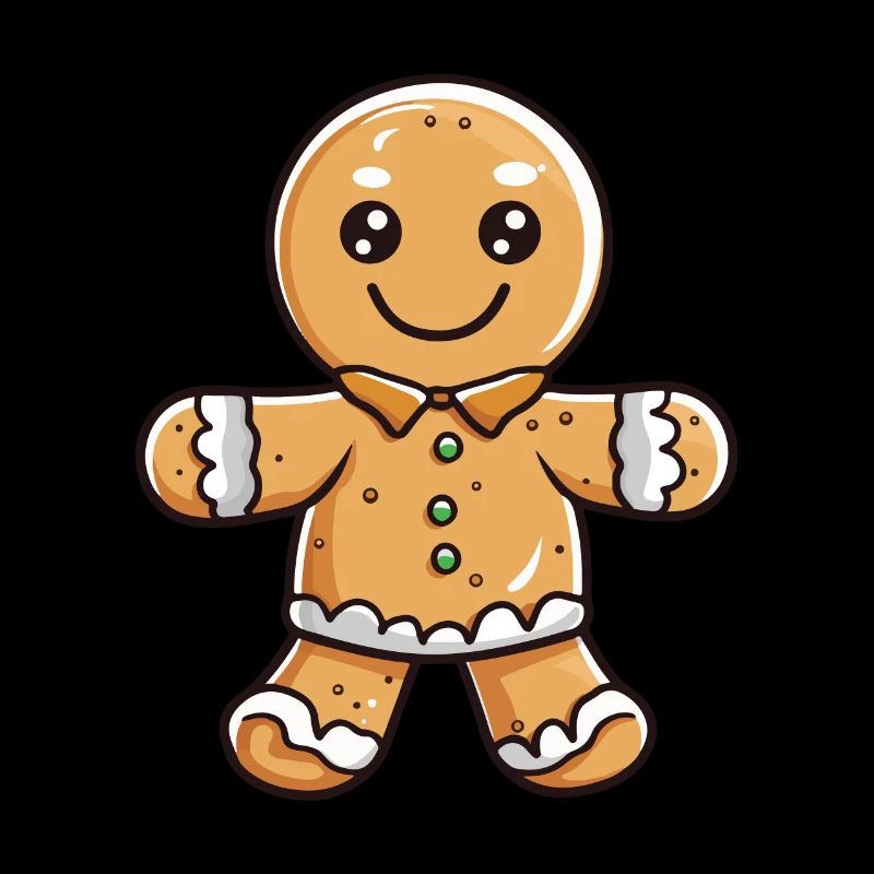Gingerbread Biscuit Christmas Baking