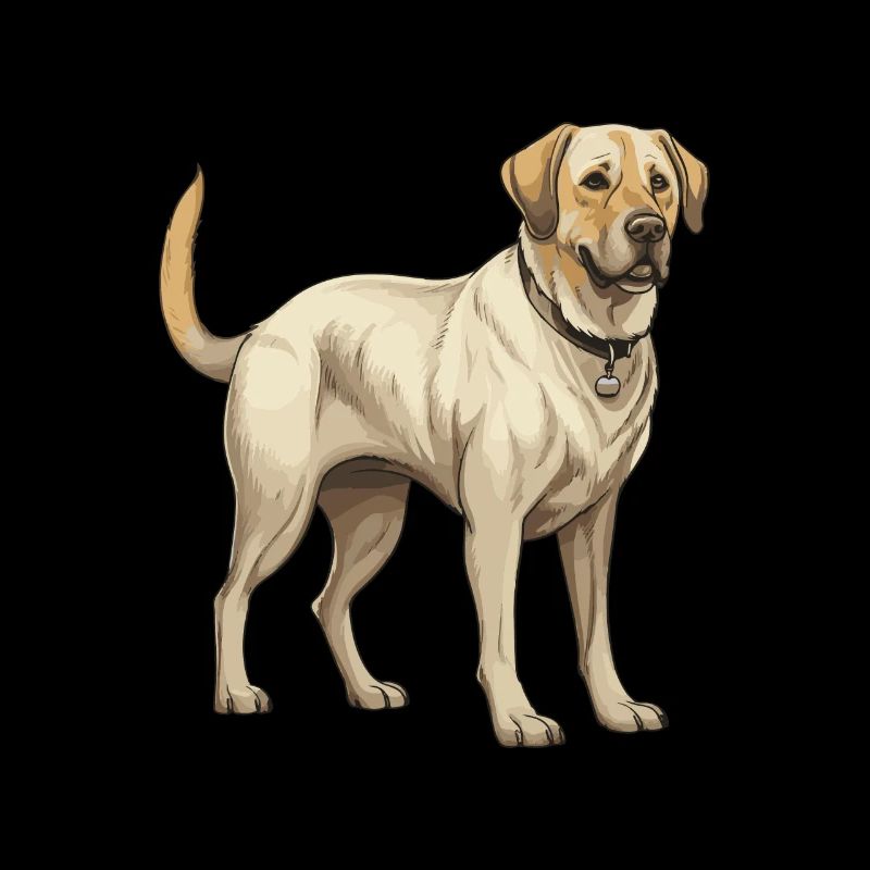 Labrador Hund Tier