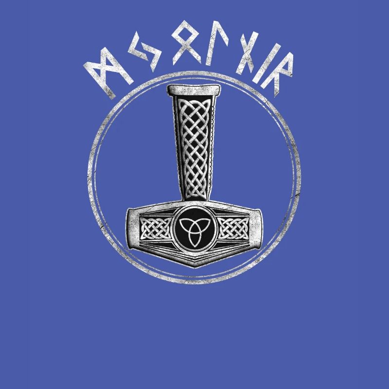 Valknut Valhalla Thors Mjolnir Symbol Geschenkidee