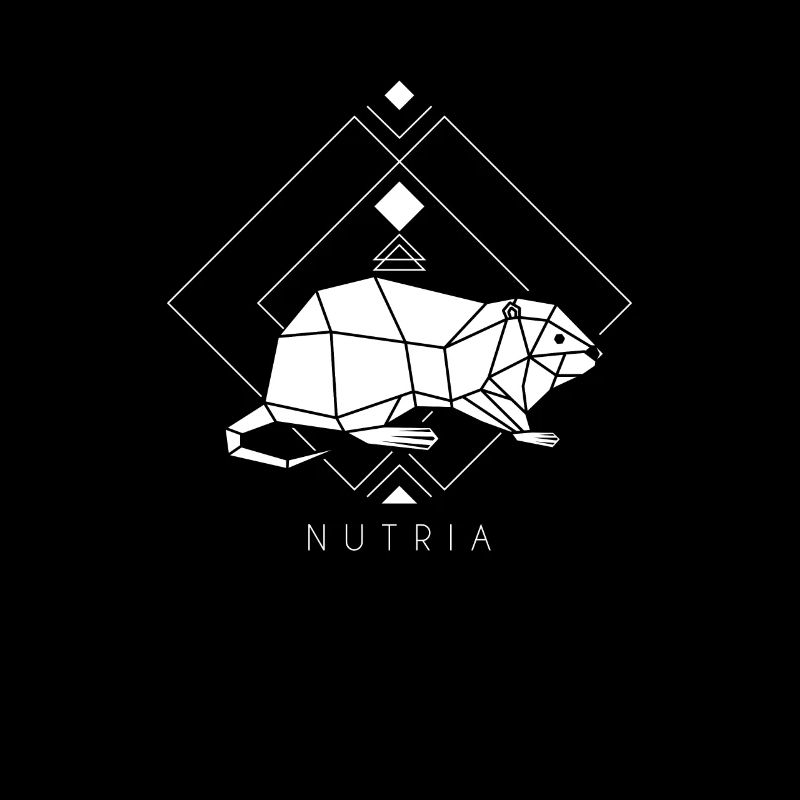 Nutria Polygon Biber Biberratte Sumpfbiber Nutria