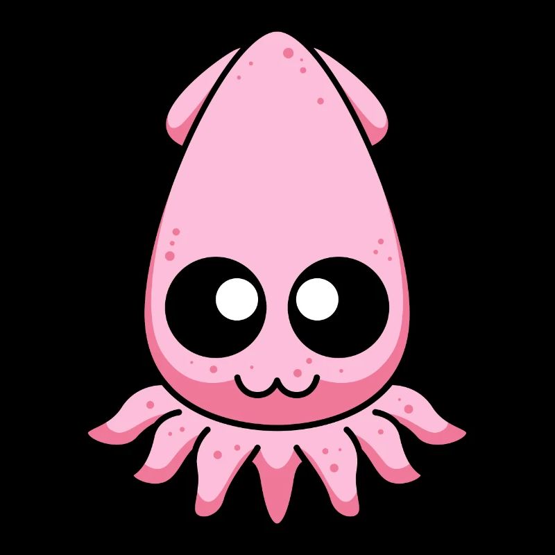 Squid Comic Animal