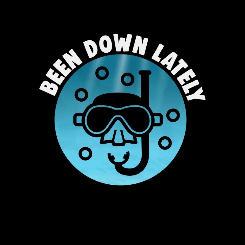 Scuba Diver Design Instructor Snorkeling