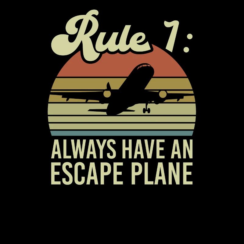 Jeu de mots d’avion d’échappement pour un pilote cargo