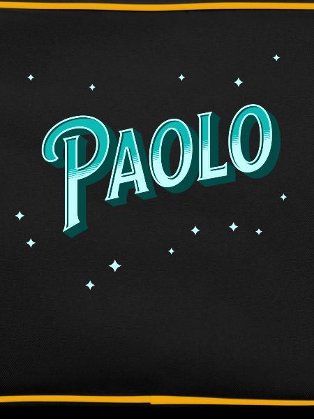 Paolo name personalized
