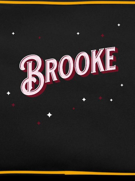 Brooke name personalized