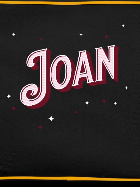 Joan name personalized