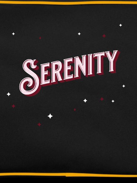 Serenity name personalized