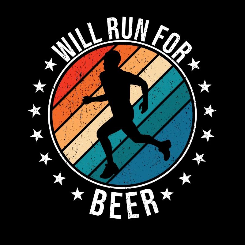 Will Run For Beer Lustige Läufer