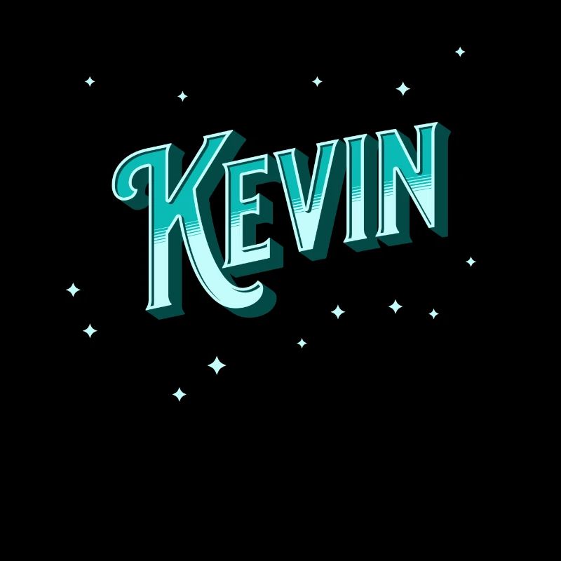 Kevin's name personalized