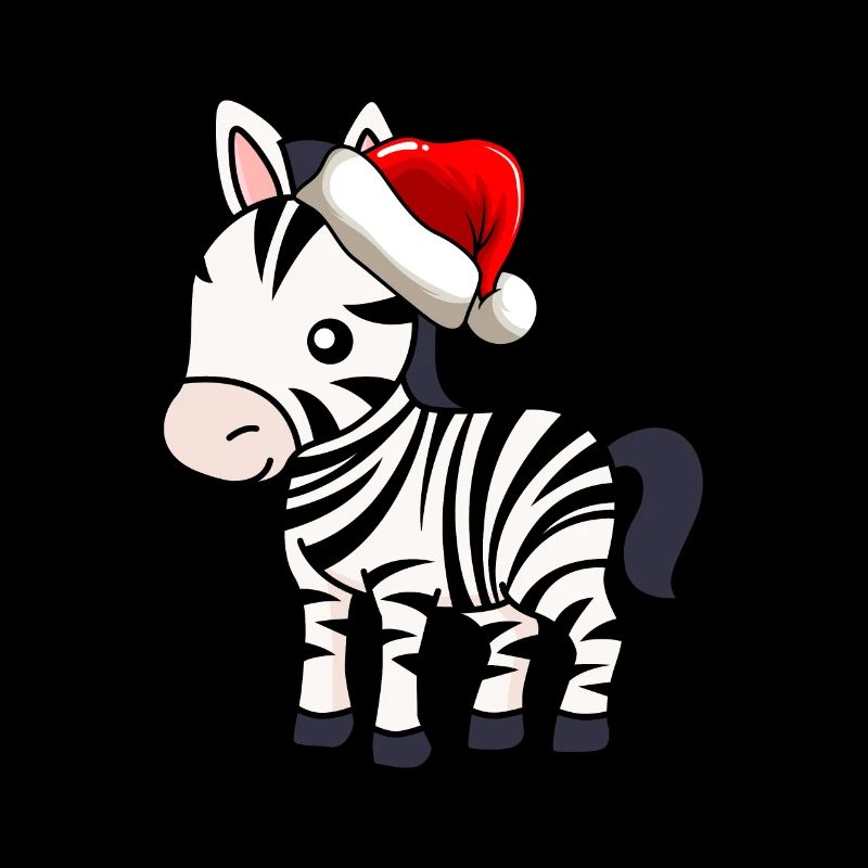 Zebra Comic Christmas