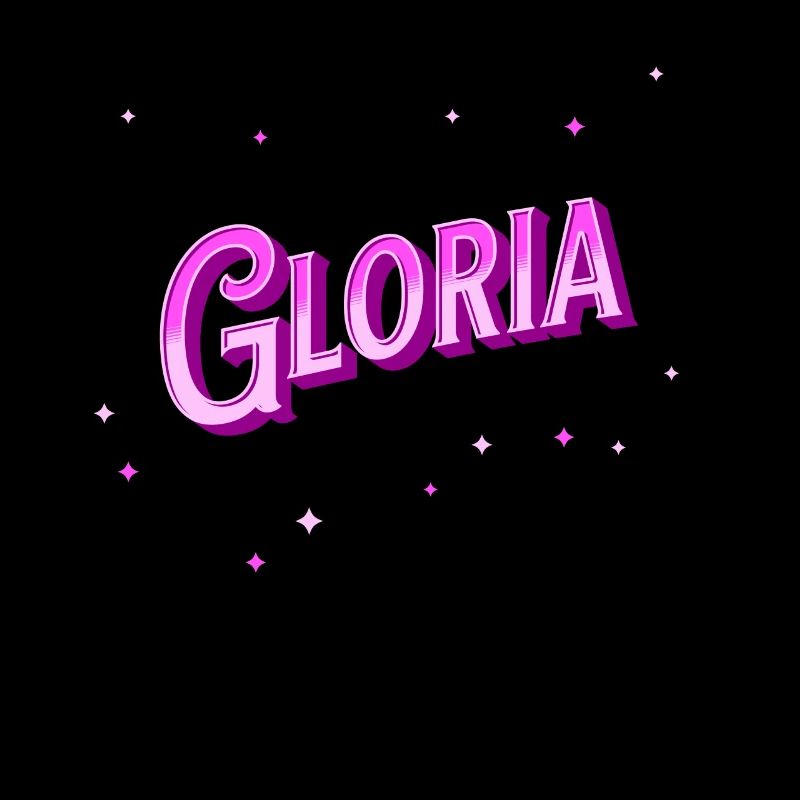 Gloria name personalized