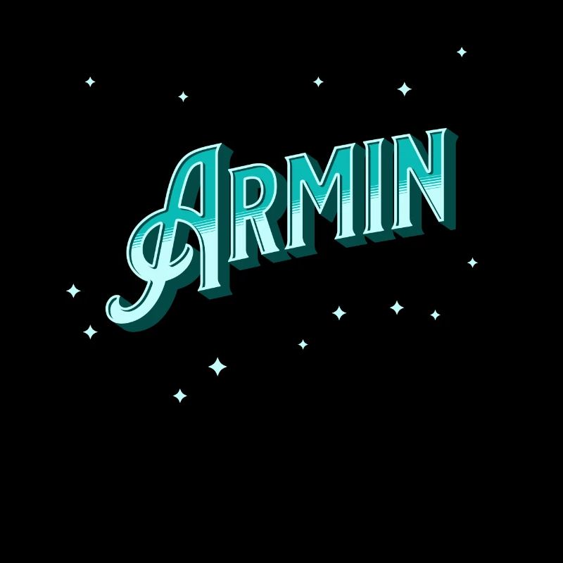 Armin's name personalized