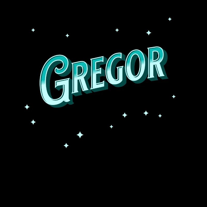 Gregor name personalized