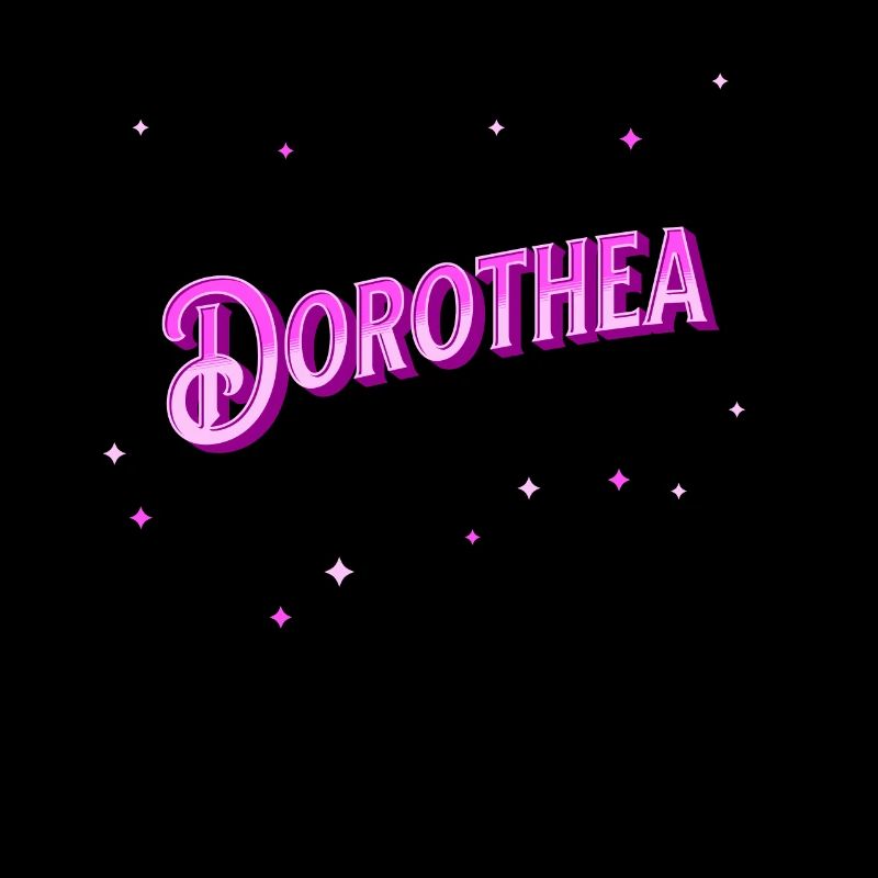 Dorothea's name personalized