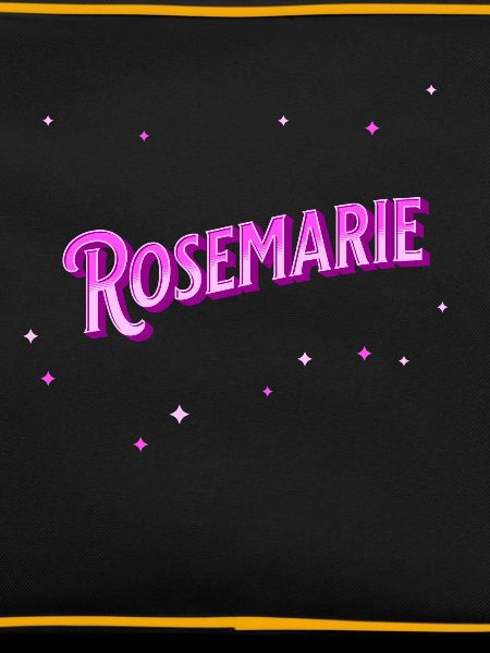 Rosemarie name personalized