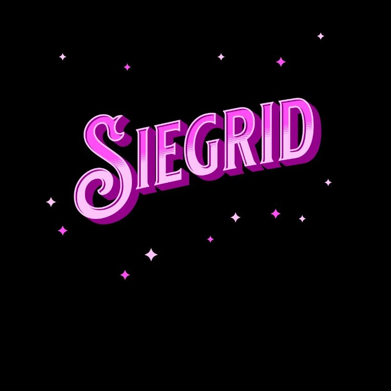 Siegrid name personalized