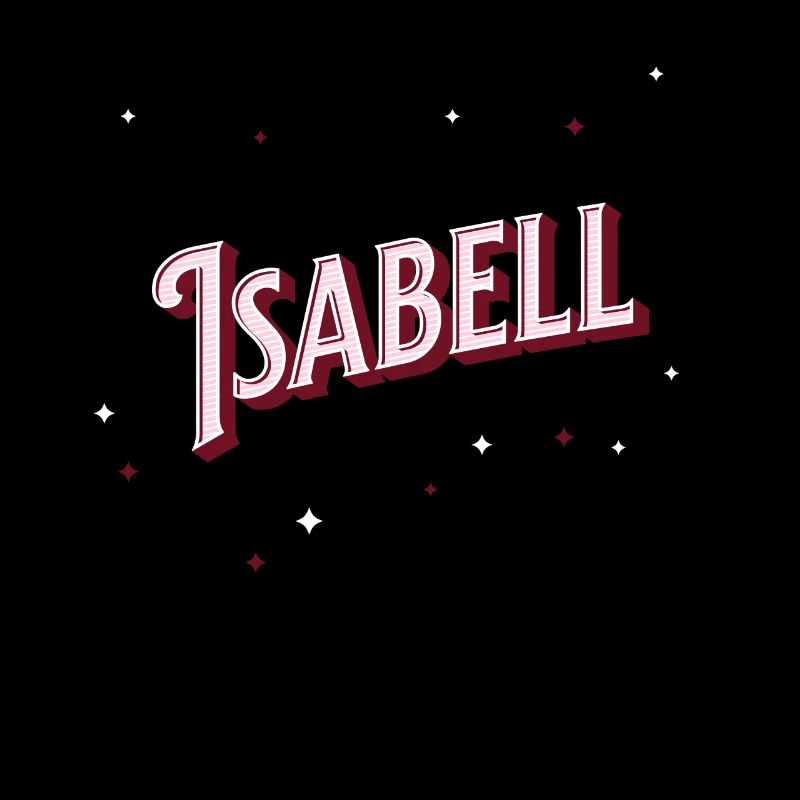 Isabell's name personalized