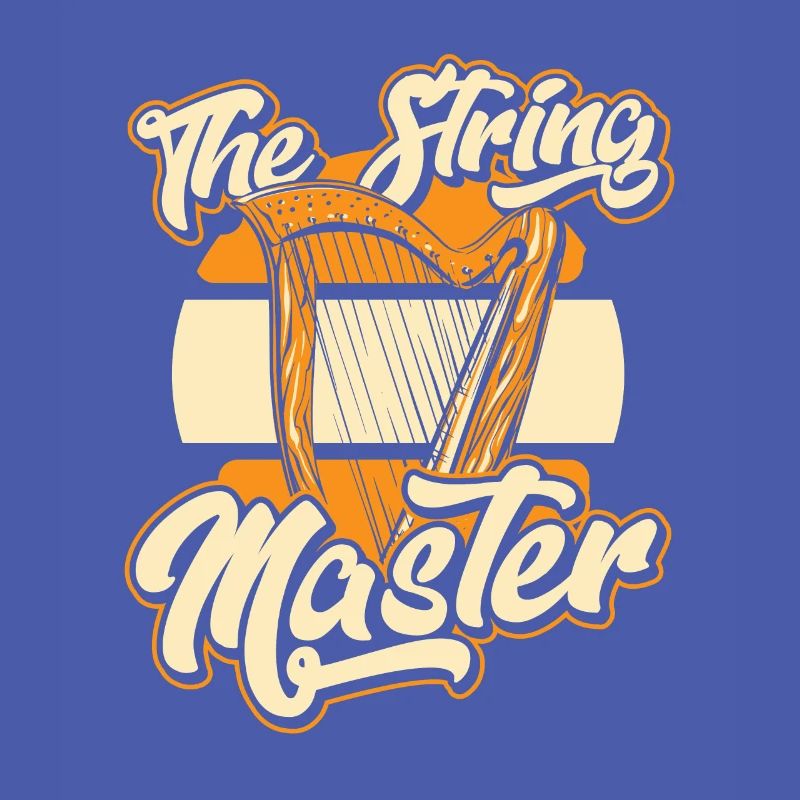 The String Master Harfe Konzertharfe Harfenspieler