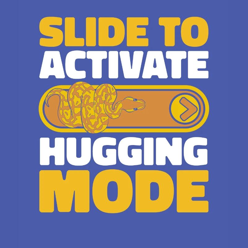 Slide To Activate Hugging Mode Python Banana Ball