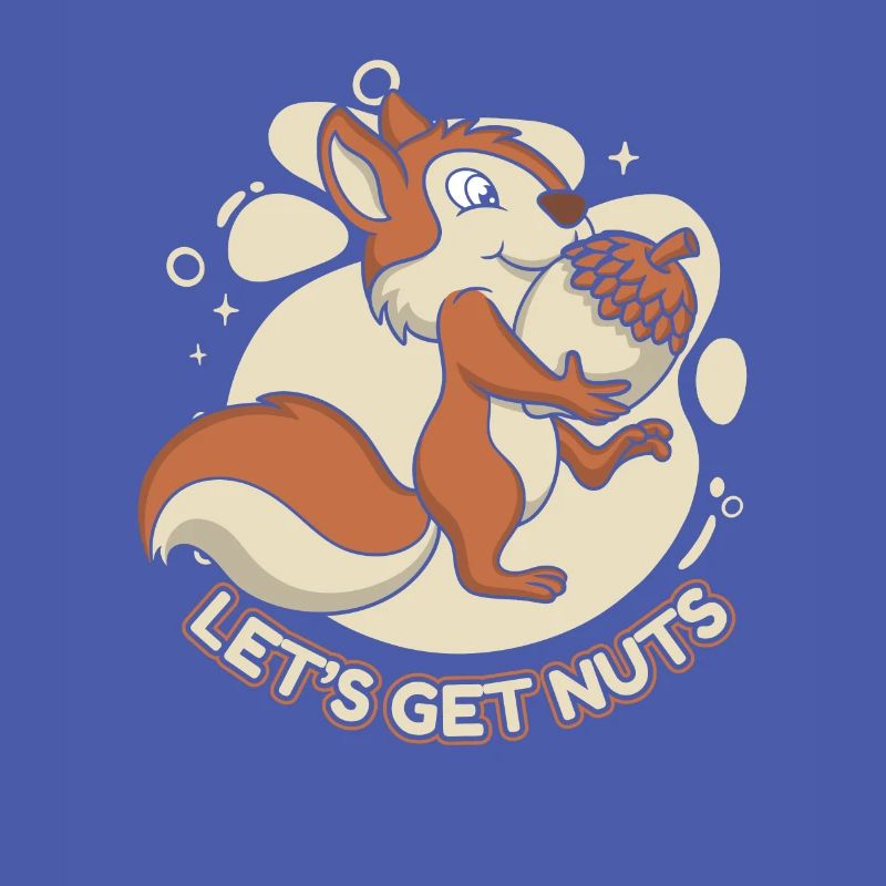 Let's Get Nuts Squirrel Fuchshörnchen Eichhörnchen