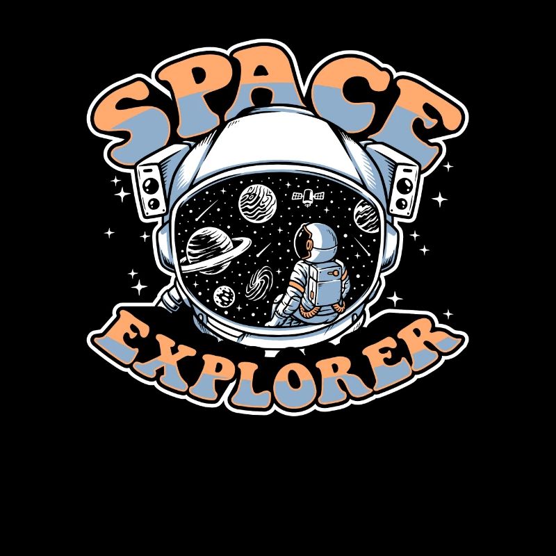 Space Explorer Cosmonaut Spaceship Taikonaut