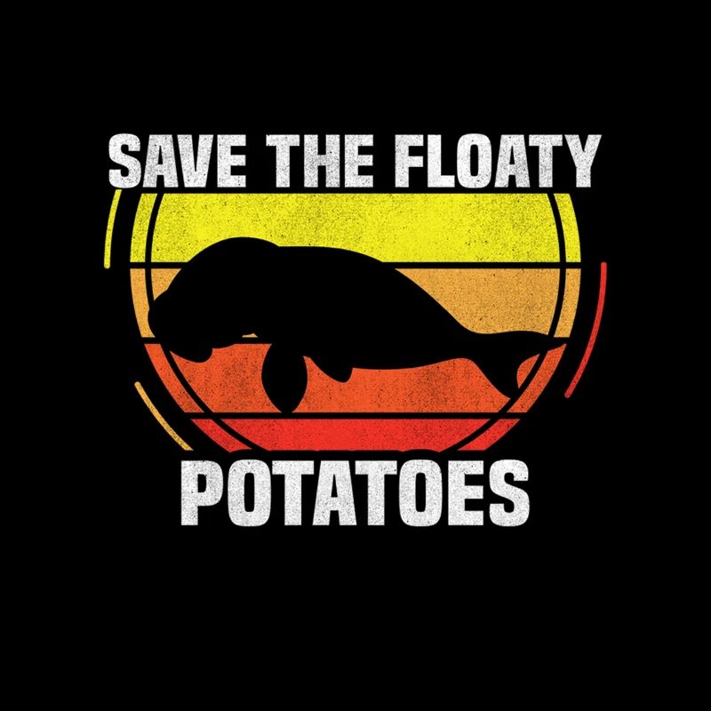 Save the floaty potatoes Manatee Manatees Florida