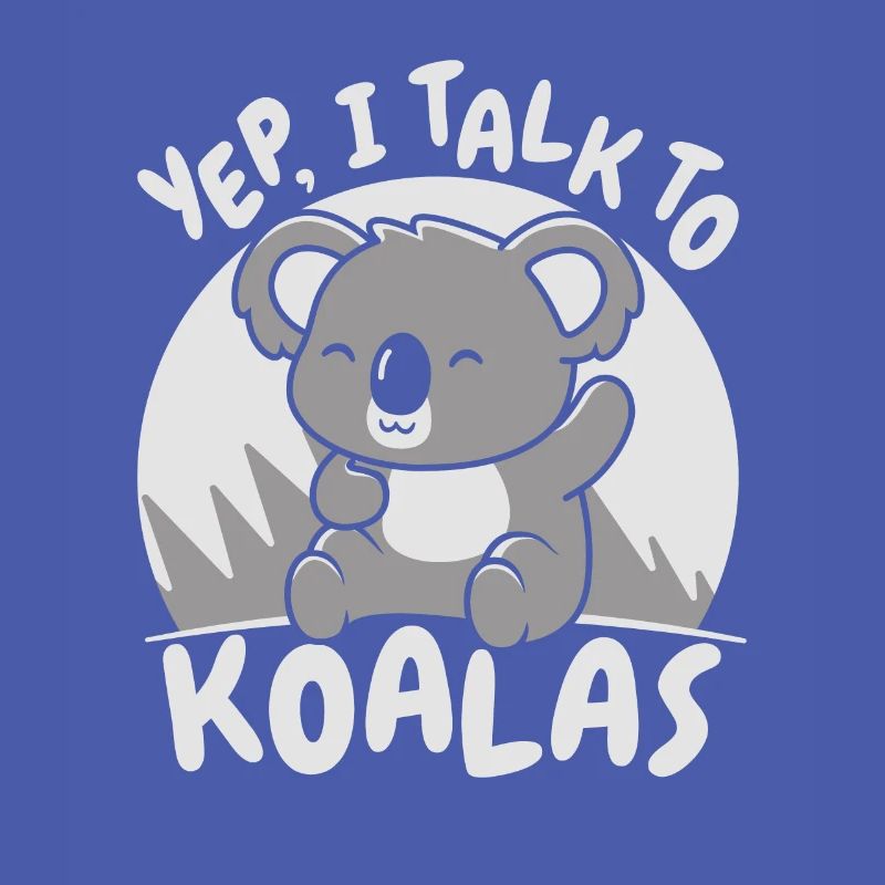 Ja, ich spreche mit Koalas Koalabär Phascolarctos