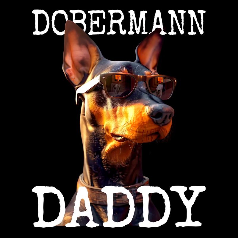 Doberman Daddy Dad Dad Father's Day Dad Doberman