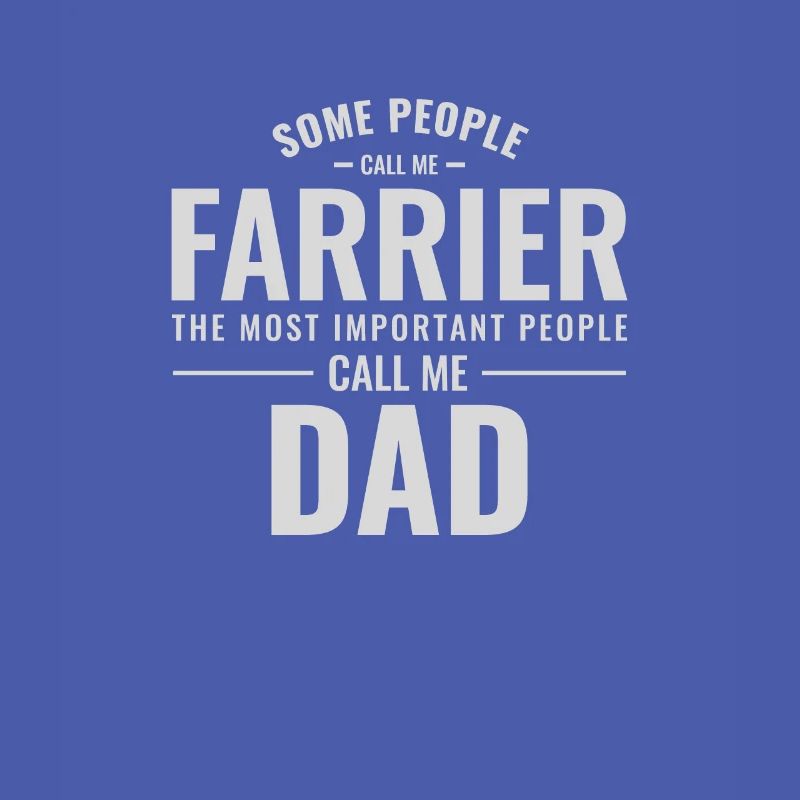 Farrier Blacksmith Dad Fathers day Funny Gift
