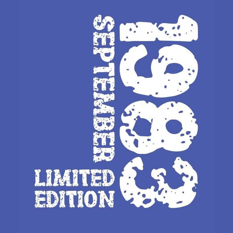1983 Septembre Edition Limitée 40th Birthday Deco