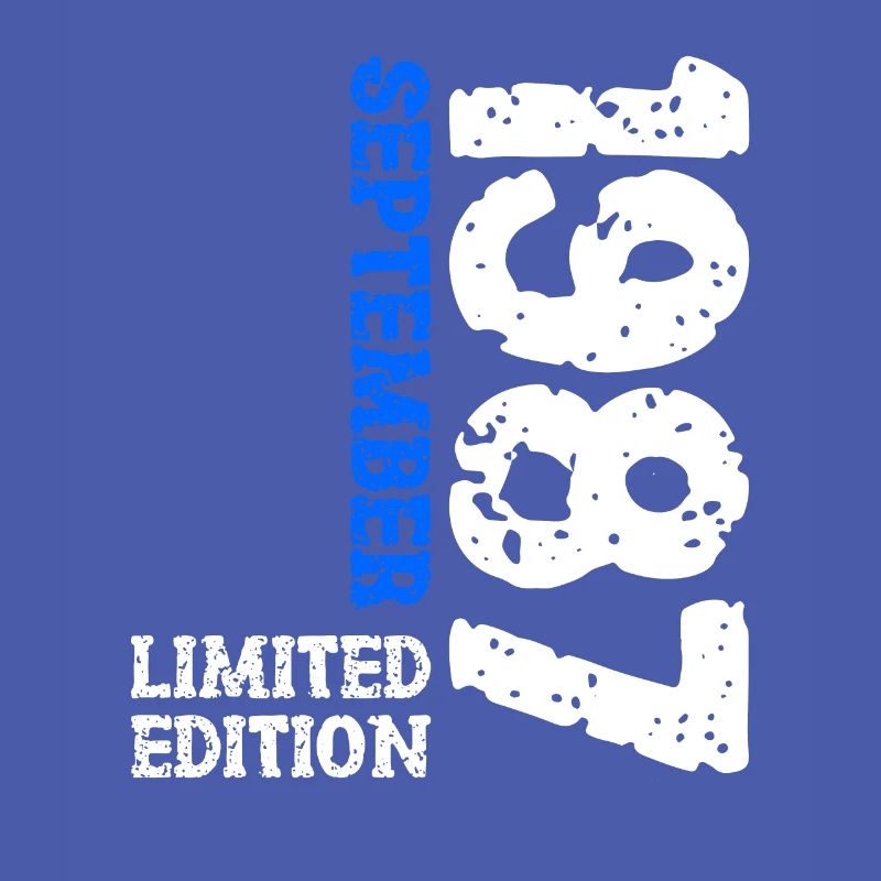 1987 Septembre Edition Limitée 36th Birthday Deco