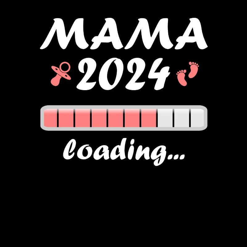 Mama 2024 Loading Schwangerschaft Bekanntgabe Baby