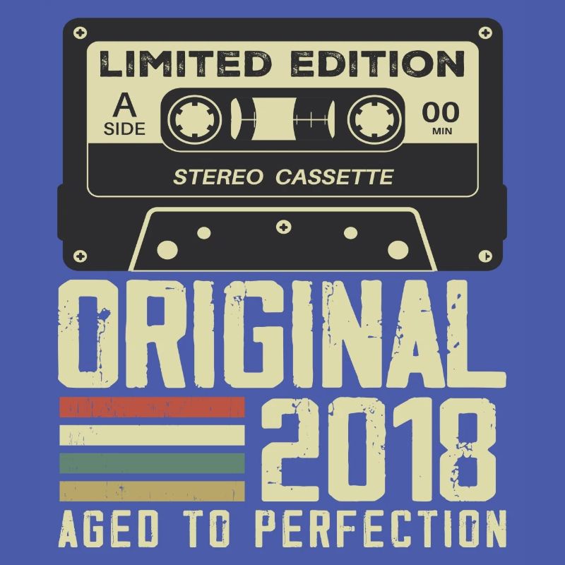 6. Jubiläumsgeschenk im Retro-Stil 2018