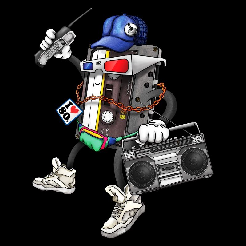 80s Retro Funky Design