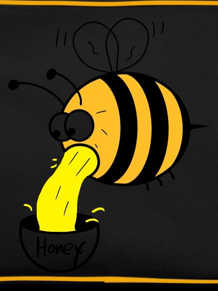 making of honey - bee :-)