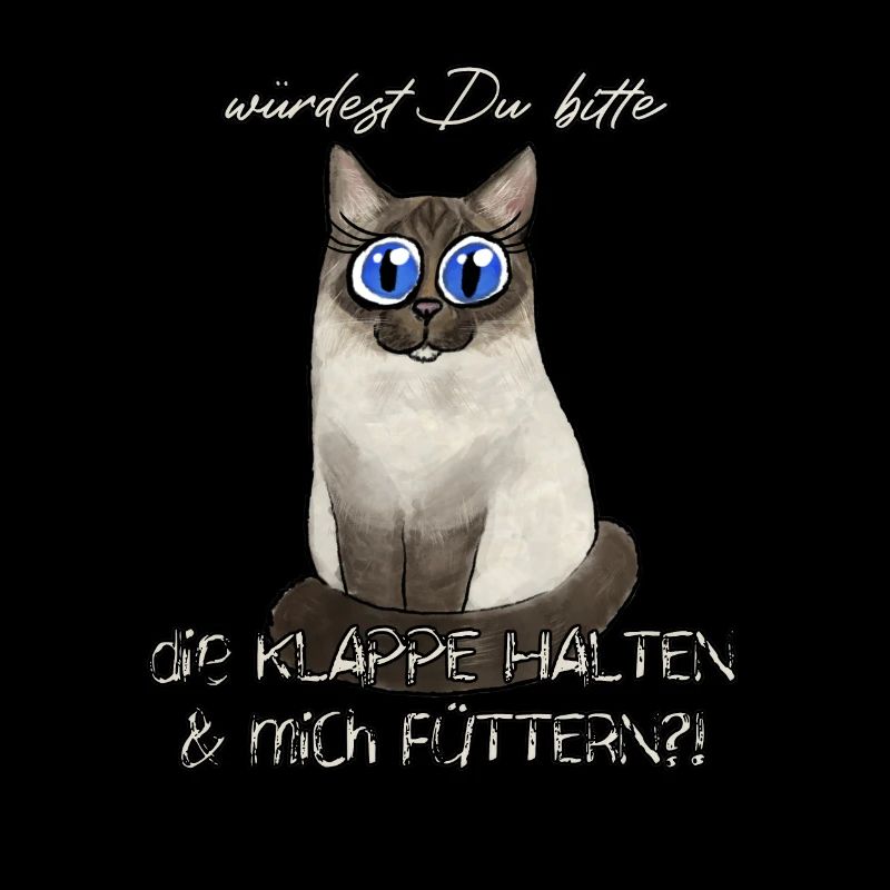 Hungrige Katze
