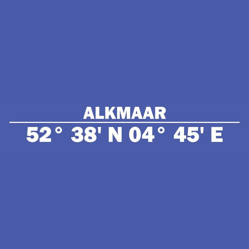 Alkmaar coordinates