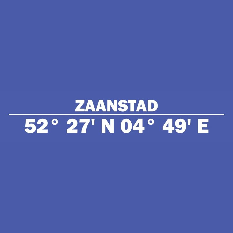 Zaanstad Coordinates