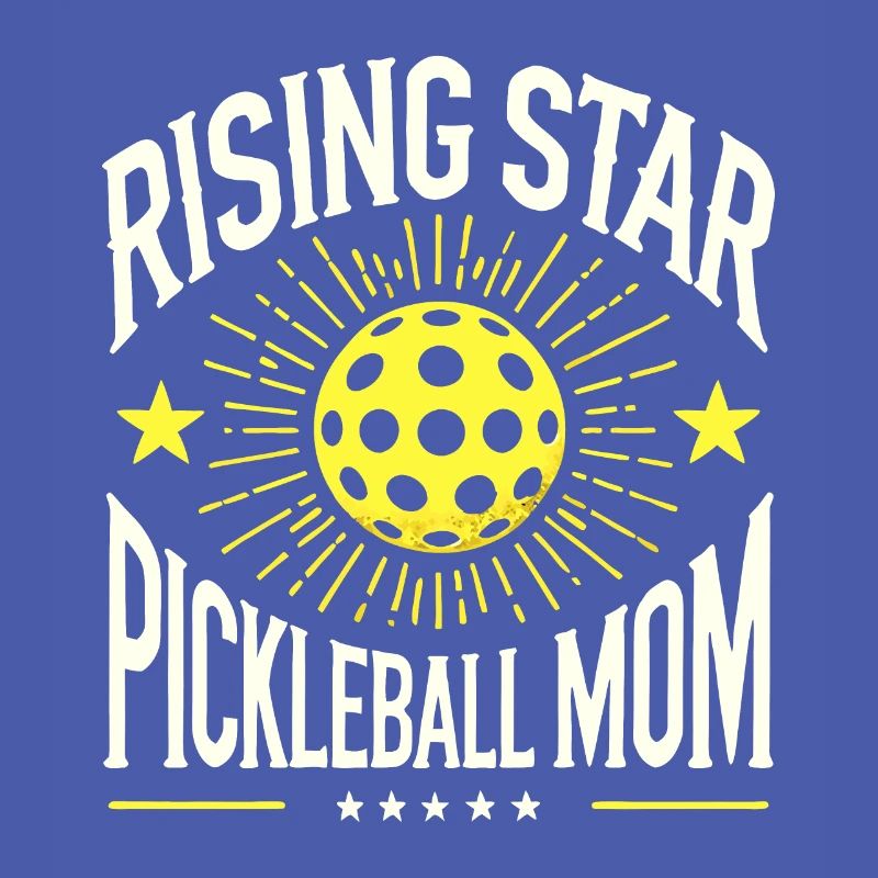 Pickleball Mama eines aufstrebenden Stars