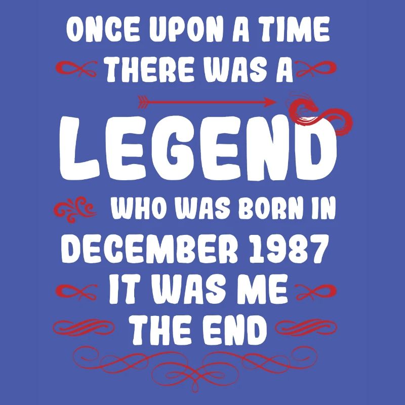 Es war einmal eine Legende. Dezember 1987 Geburtst