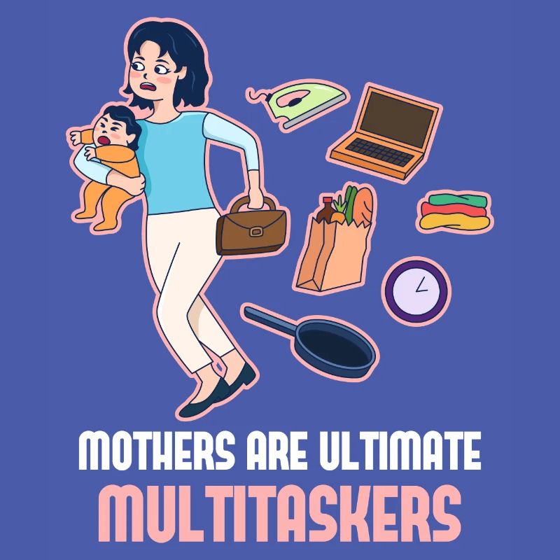 Muttertag Multitasker Design