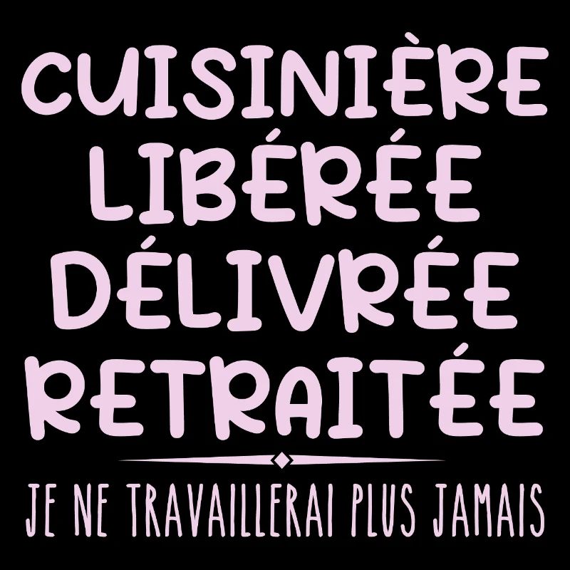 Cuisinière célèbre sa retraite avec humour cadeau