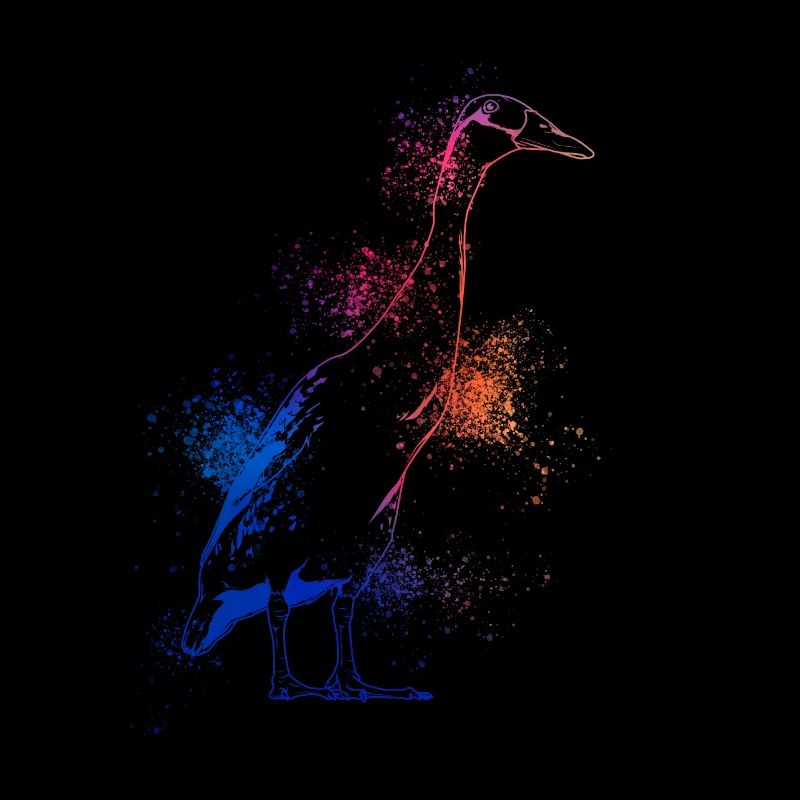 Cour de course colorée