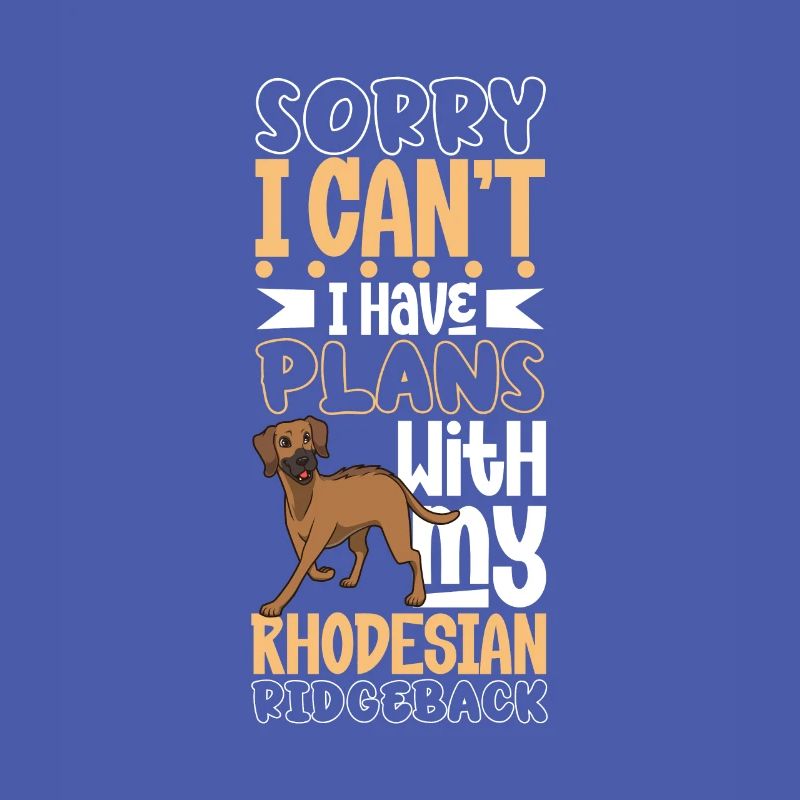 Plans avec mon Rhodesian Ridgeback